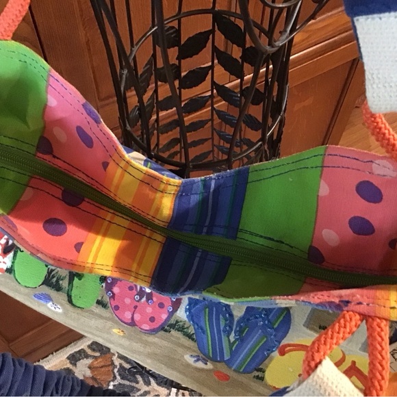 Artist Paul Brent Flip Flop Tote - Picture 9 of 16